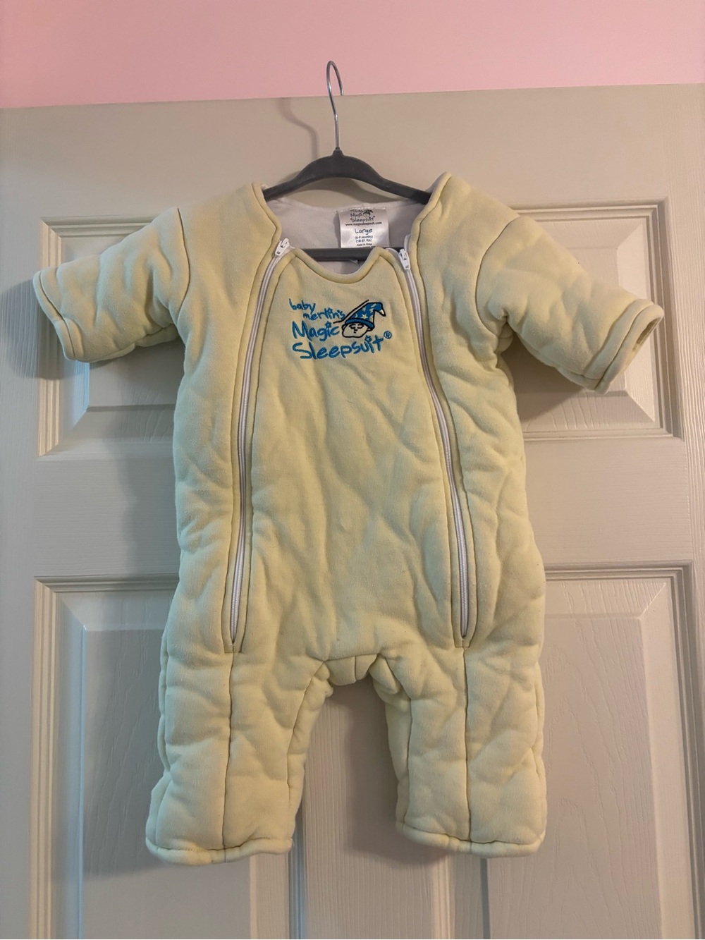Magic Sleepsuit Baby Sleep Suit Yellow - Large